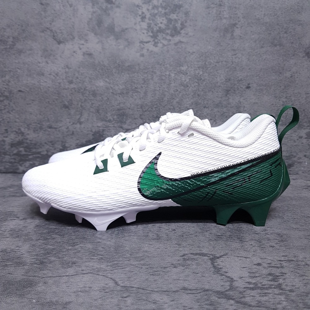 NIKE Vapor Edge Speed 360 2 Football Cleats Mens 9 White Green FQ4045-101